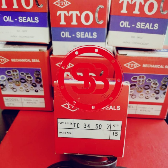 Seal TC 34 50 7 / 34.00 50.00 7.00 TTO