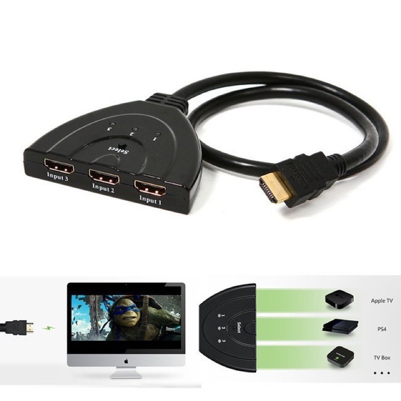 SWITCH HDMI 3 PORT-HDMI SWITCHER