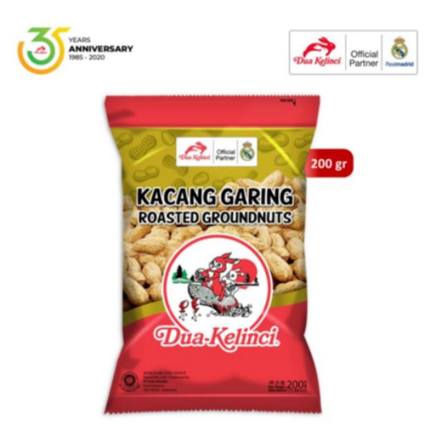 

Dua Kelinci Kacang Garing 180gr