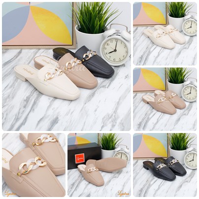 Lyodra Catherine Flat Jelly Shoes  Import LDR203 Real Pict