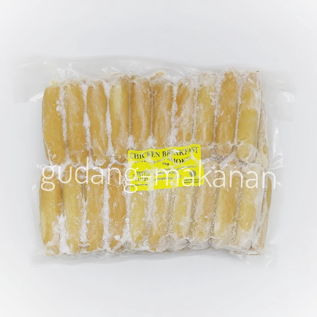 Sosis Ayam Cocktail 1 kg | Chicken Breakfast Sausage Smoked 1kg