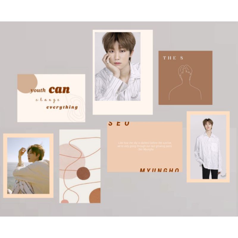 SEVENTEEN poster set