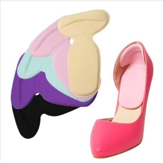 Insoles T-Shape Alas Kaki Sepatu Shoe Cushion Bantalan Pelindung Tumit