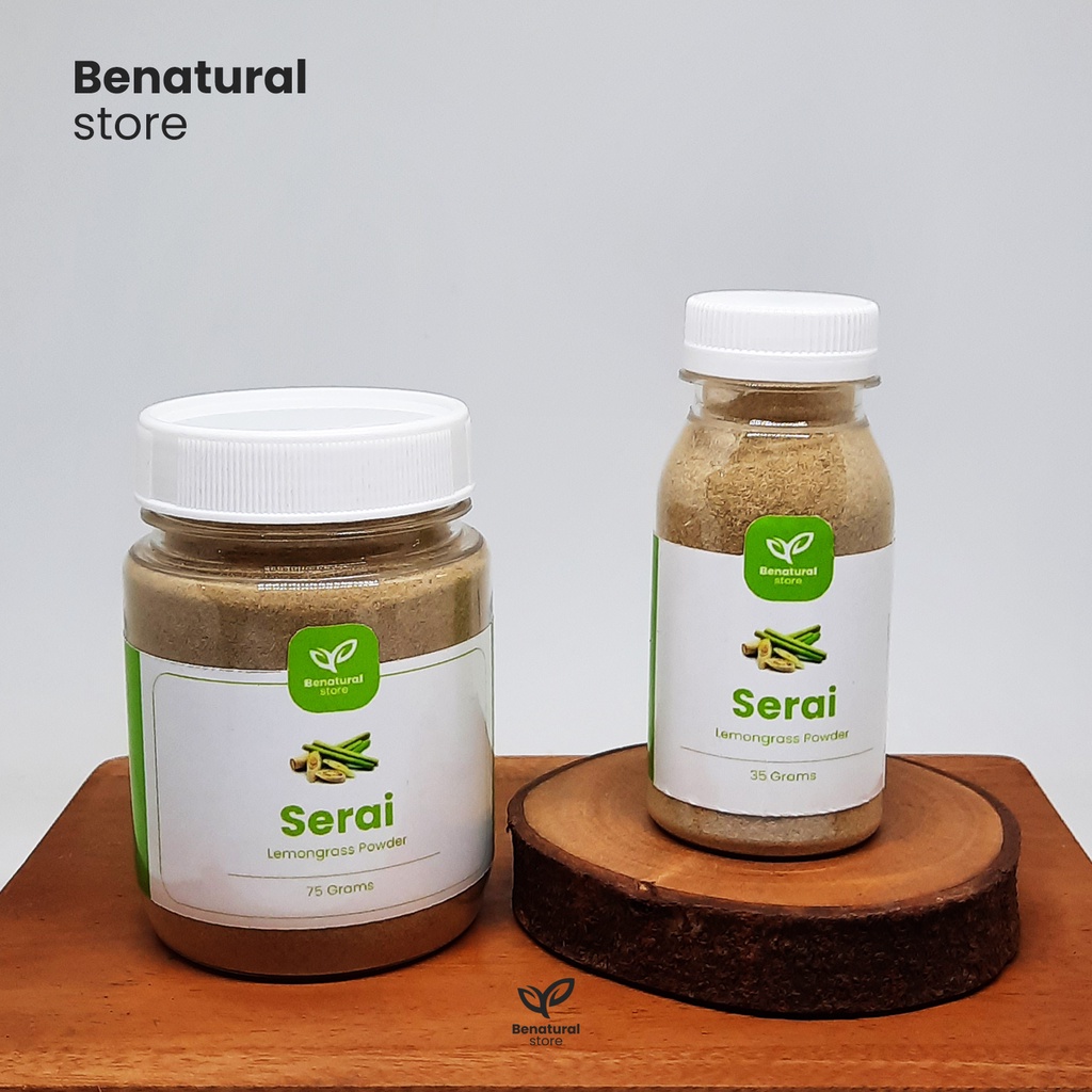 

Benatural Lemongrass Powder / Sereh / Serai Bubuk
