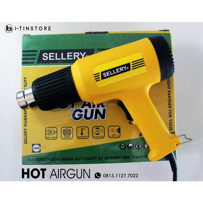 Hot Gun Hot Air Gun Dryer Alat Nempel Segel Plastik