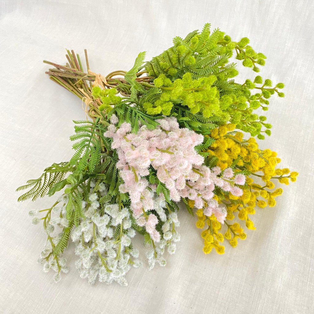 Bunga Putri Malu X1 (satuan) Bunga Artificial / Bunga Plastik / Bunga Dekorasi / Pernikahan-1