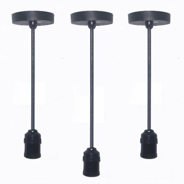GUNINCO SET FITTING kap lampu kabel lampu gantung E27 lampu hias kabel dekorasi kafe
