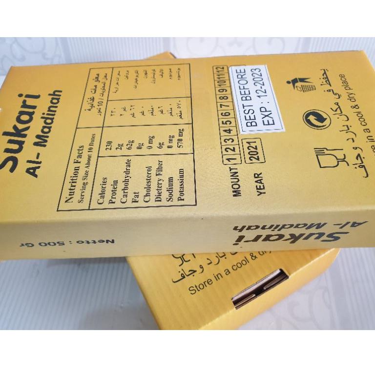 

Best Produk KSVFJ KURMA SUKARI AL MADINAH KEMASAN 500GRAM 100 Ready