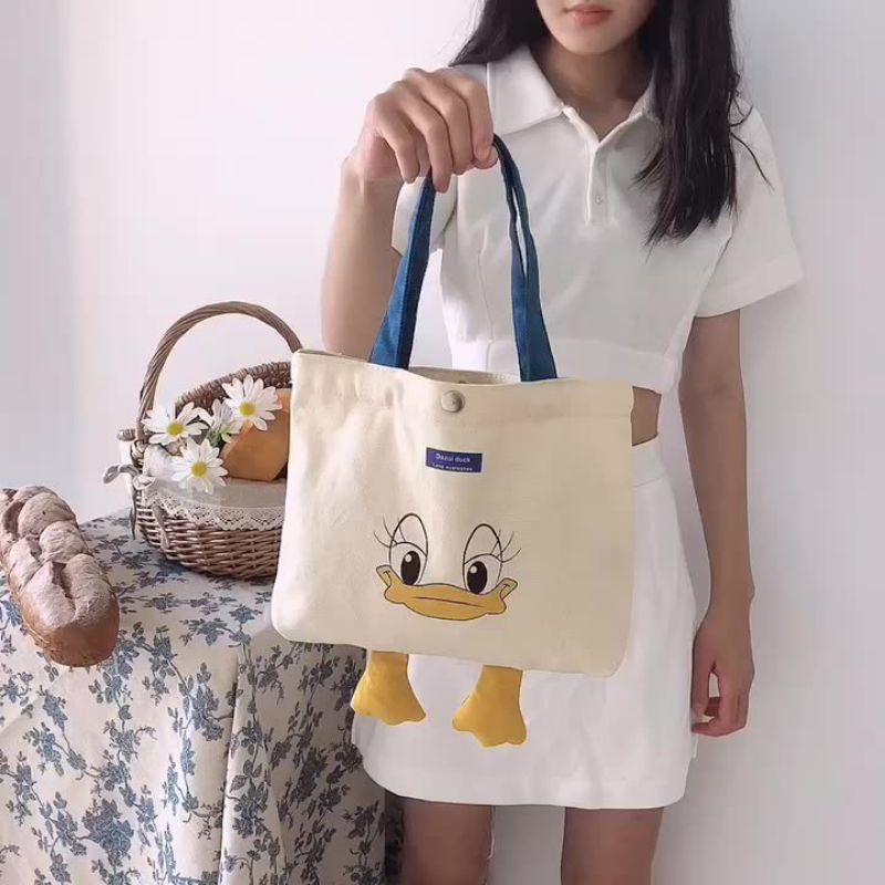 Tas Tote Bag Mini 3D Duck