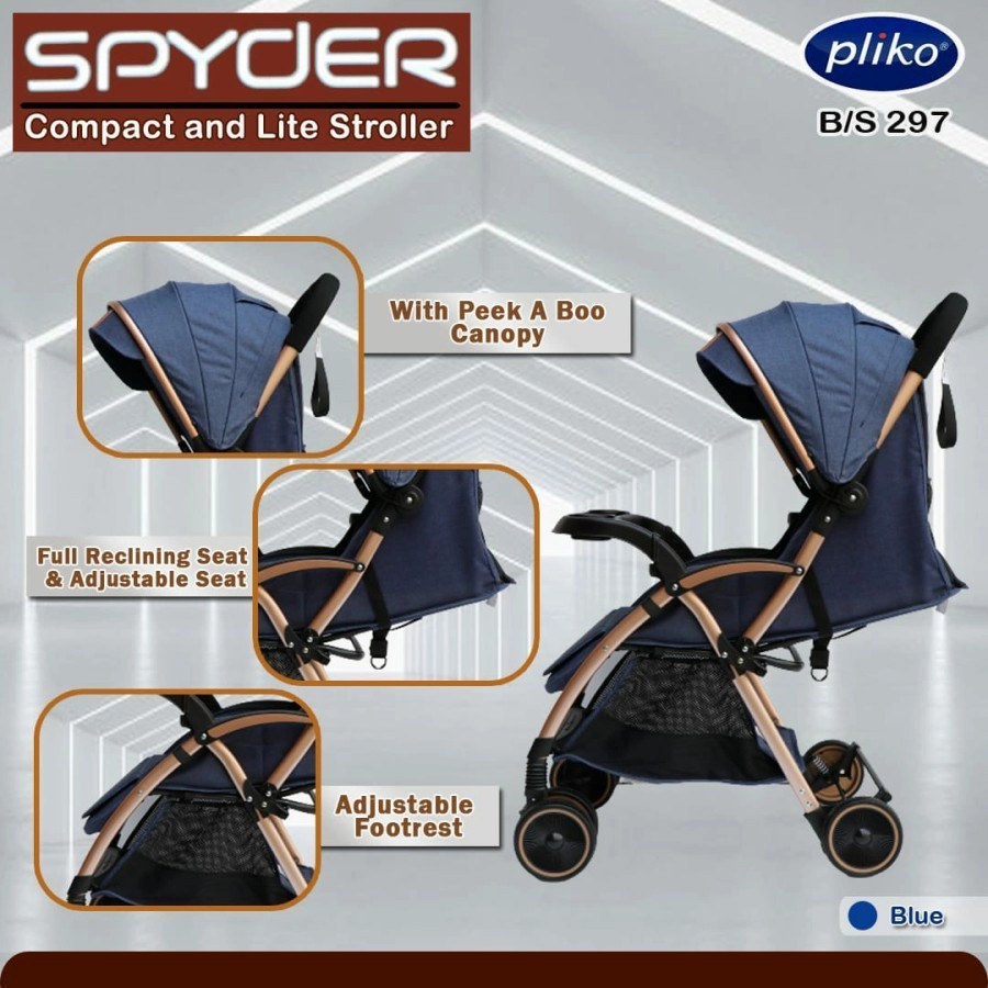 STROLLER PLIKO 'NEW SPYDER' 297