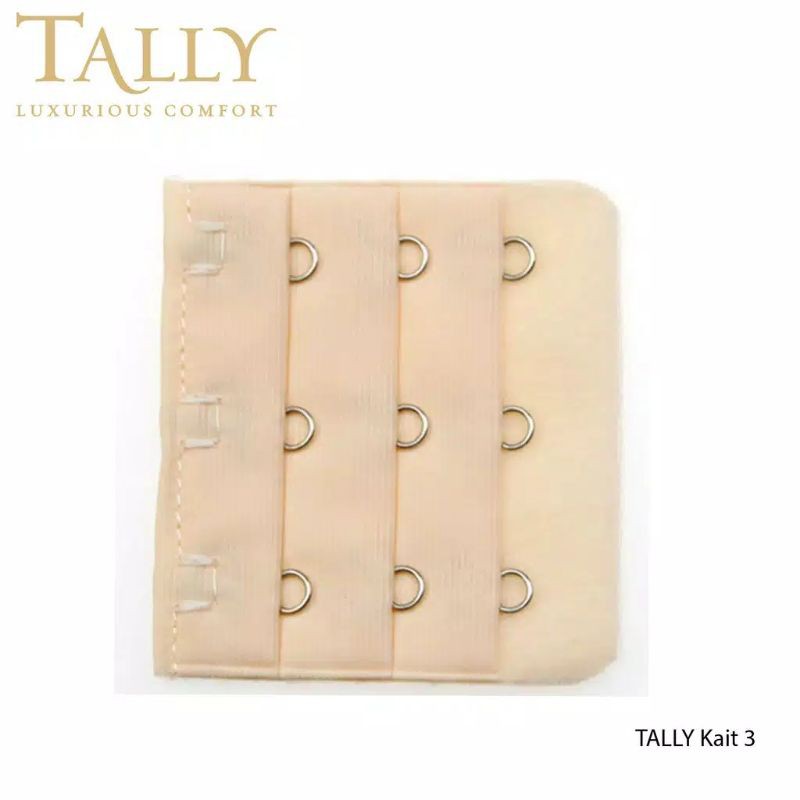 TALLY Bra Extension / Sambungan BH / Sambungan Bra Kait 2, 3 dan 4