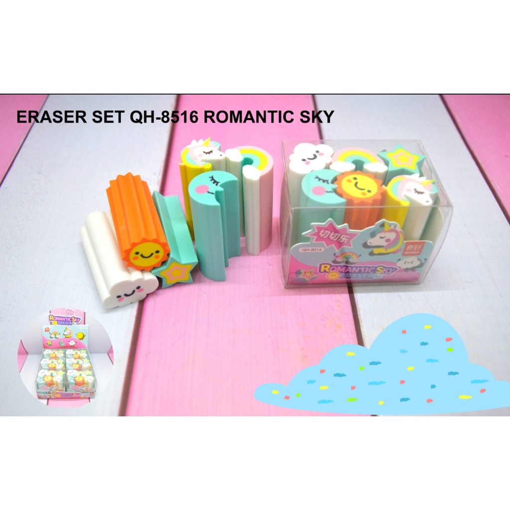 

STIP SET MIKA/PENGHAPUS HAPUSAN ERASER