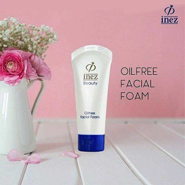 INEZ OILFREE FACIAL FOAM(UNTUK KULIT BERMINYAK)