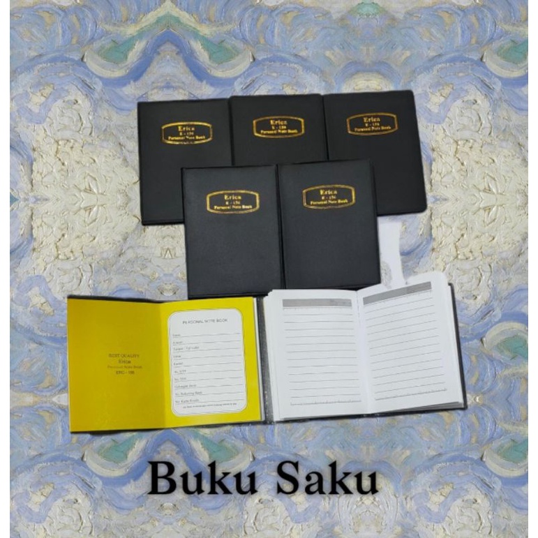 

Buku Notes Kecil, Buku Kecil, Buku catatan kecil Erica E-156