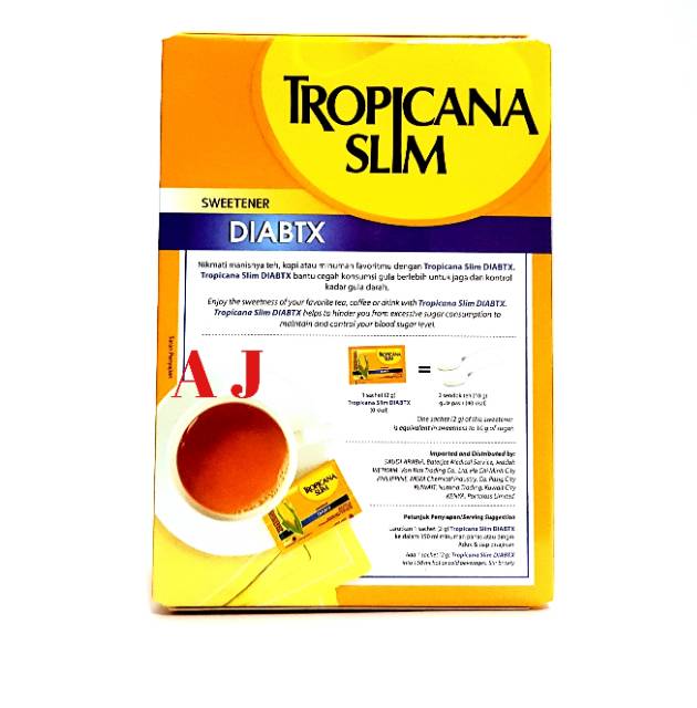 Tropicana Slim Diabtx Isi 25 Sachet