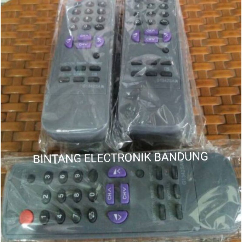 REMOT TV SHARP WONDER TV TABUNG/TV PLASMA TANPA DI SETING TINGGAL PAKE SAJAH