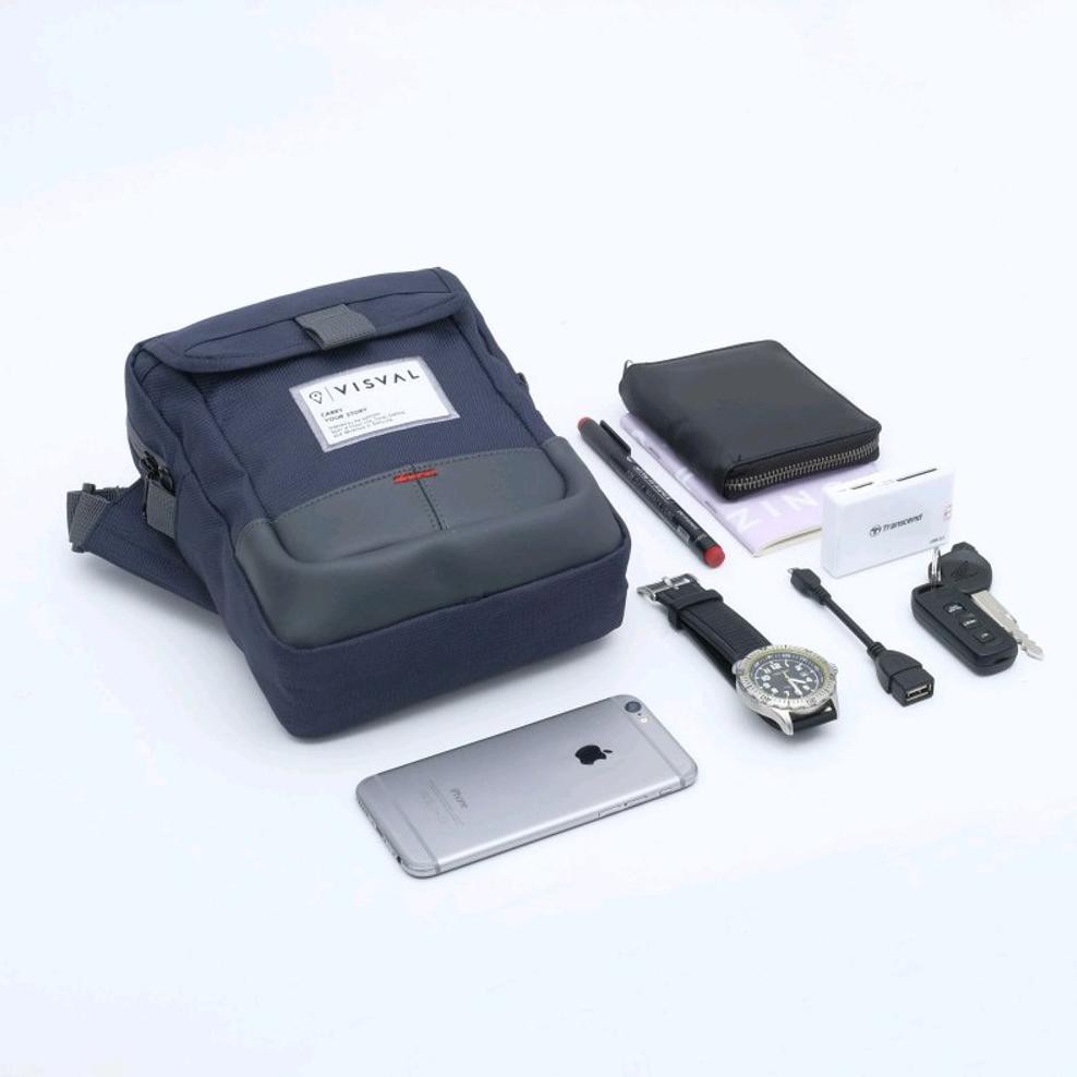 BIG SALE Visval Sling Bag Flashpack Olive - Tas Visval - Tas Selempang -SlingBag Not Waist Bag-