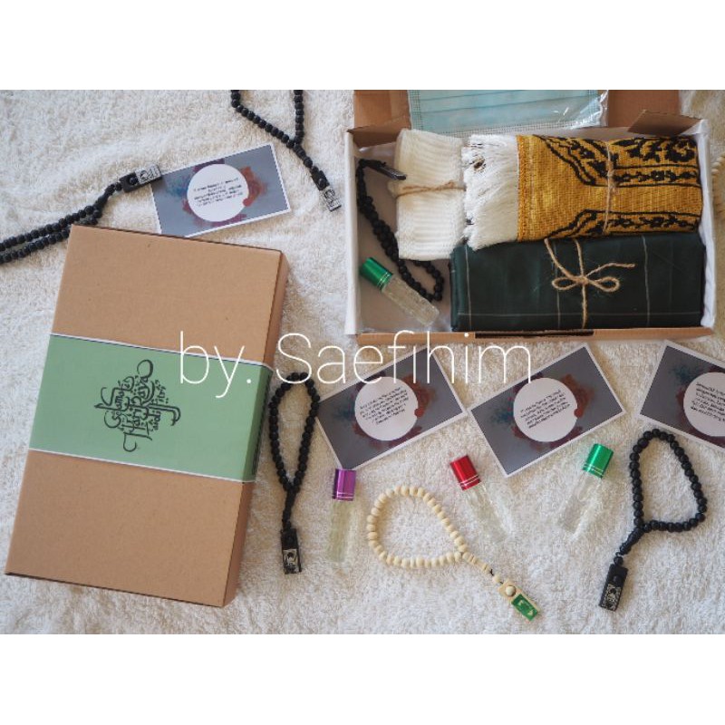 hampers sarung sajadah paket ganteng