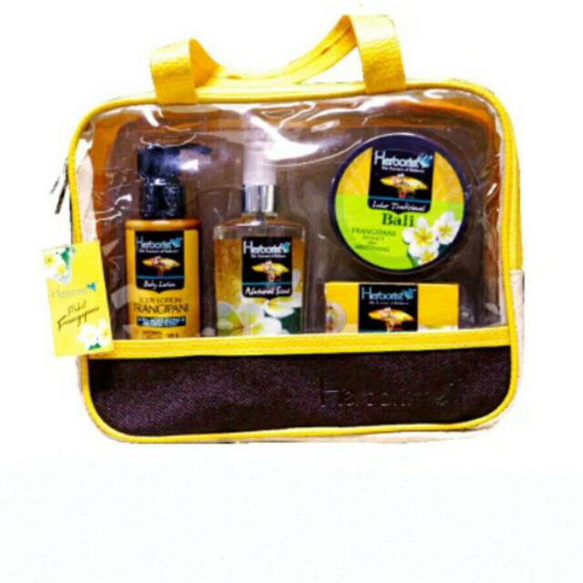 Frangipani / paket frangipani / herborist / lulur / body lotion / sabun / body mist