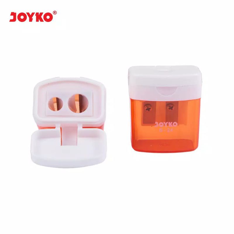 

serutan joyko 2 lubang, rautan, penyerut sharpener