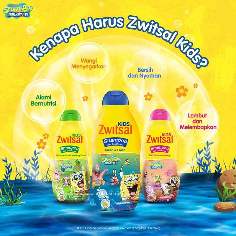 Zwitsal Kids Shampoo With Conditioner 180 ml