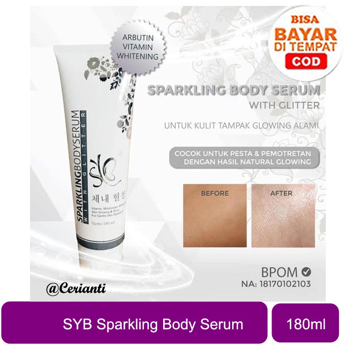 SYB Sparkling Body Serum With Glitter_Cerianti