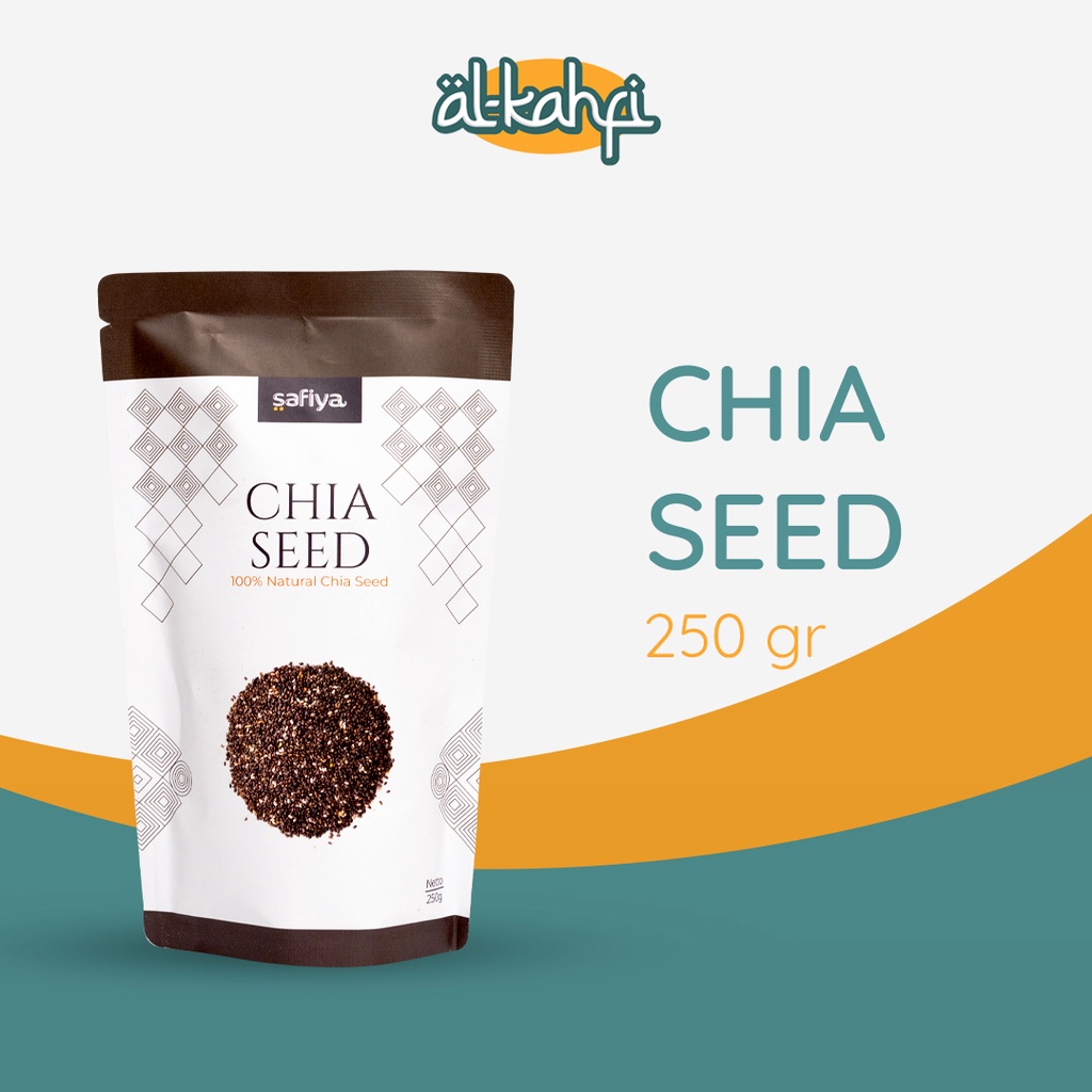 Organic Chia Seed 250 Gram Organic Black Chia | Biji Chia Original Premium