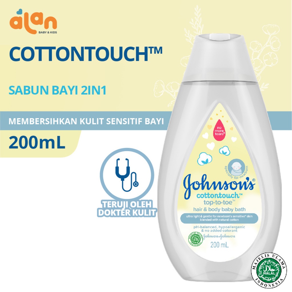 Johnson's Baby Bath All Variant Botol dan Refill 200ml