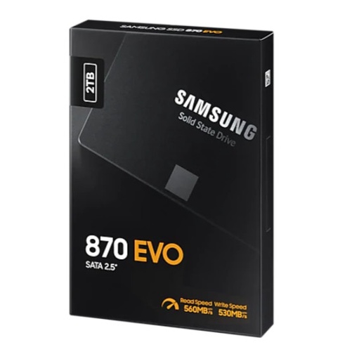 SAMSUNG SSD 870 EVO 2TB / 2.5&quot; SATA / 870 EVO SSD / 5 years warranty