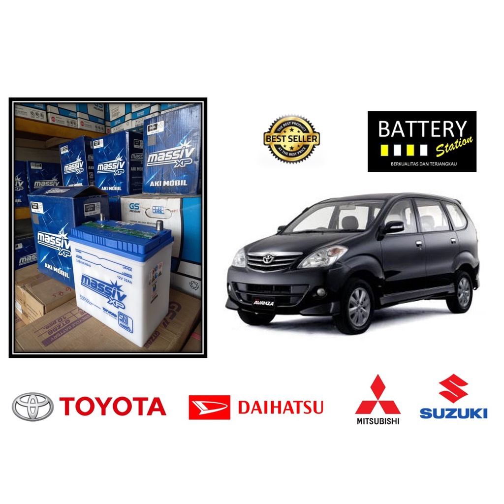 Aki Mobil Etios Massiv XP NS 40 Aki Basah Toyota Etios Valco