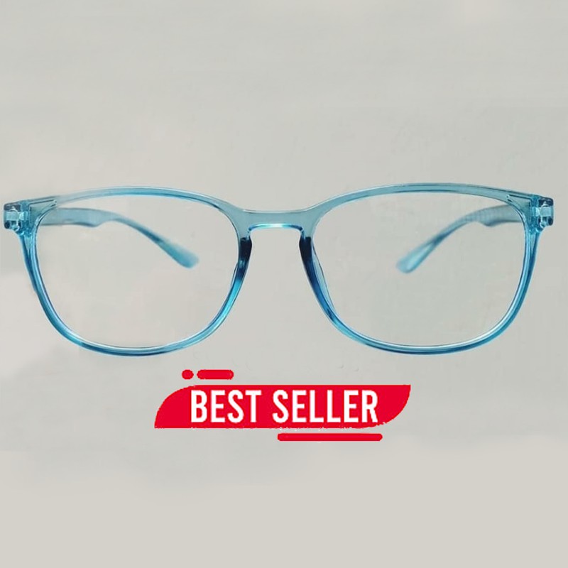 Kacamata Antiradiasi Square Fashion Pria Wanita Kaca mata Blueray Eye Protection Glasses Unisex