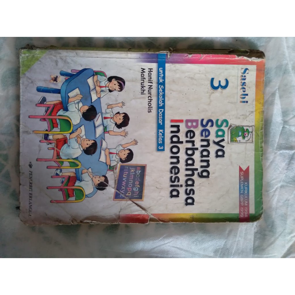 Buku Saya Senang Berbahasa Indonesia untuk SD Kelas 3 Kurikulum 1994 ERLANGGA