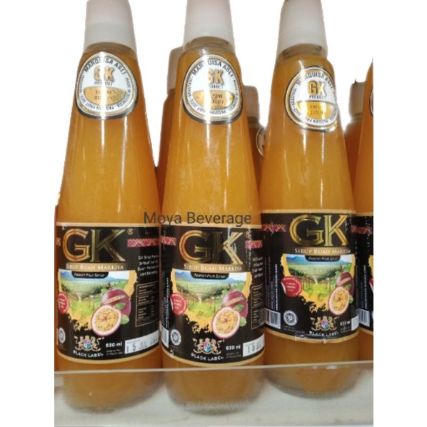 

GK Markisa Black Label Syrup /630g