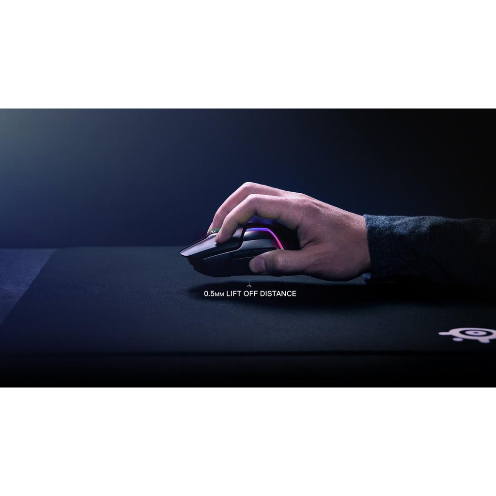 Steelseries Rival 650 Black Wireless - Gaming Mouse - True Move 3+ Dual Sensor RGB - Original