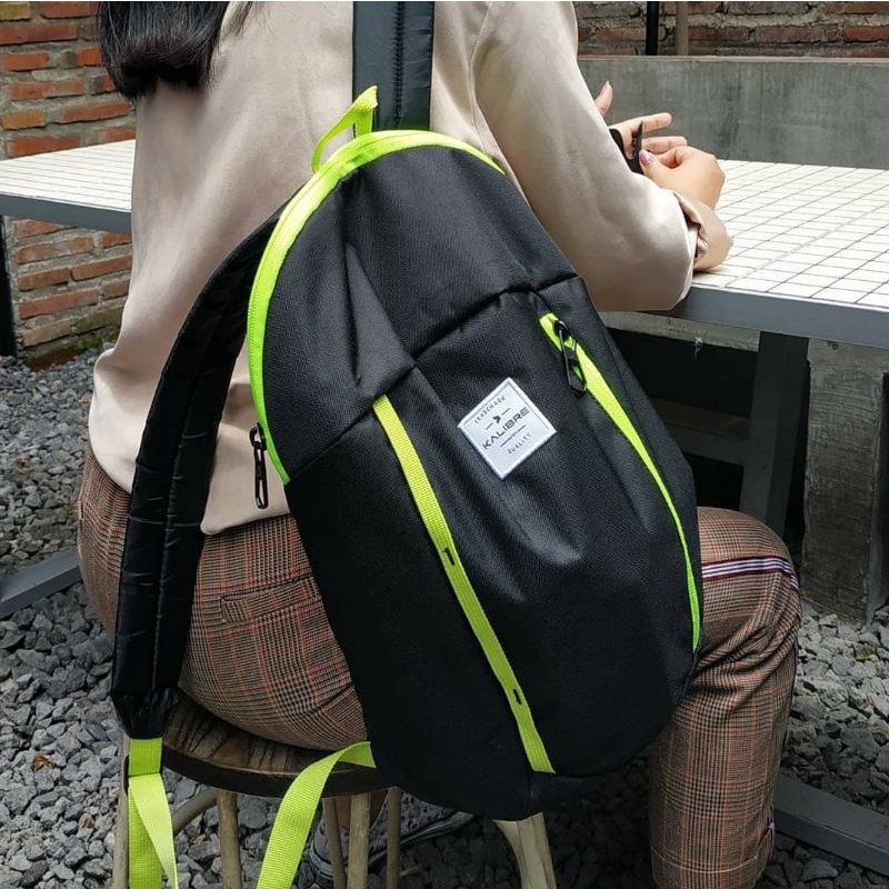 Tas Ransel Pria Kalibre Backpack Ackley 911454 Hitam