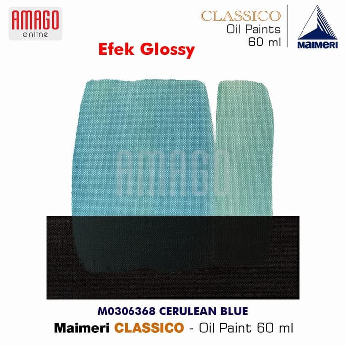 MAIMERI CLASSICO - OIL PAINT - CERULEAN BLUE - 60ML - M0306368