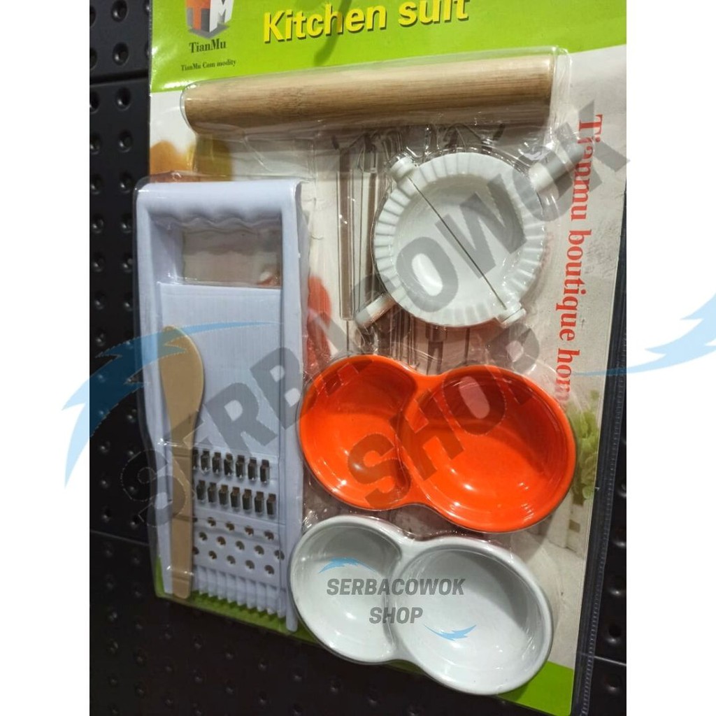 Kitchen Set Suit Peralatan Dapur 6 Pcs Alat Masak K 635 Termurah Berkualitas