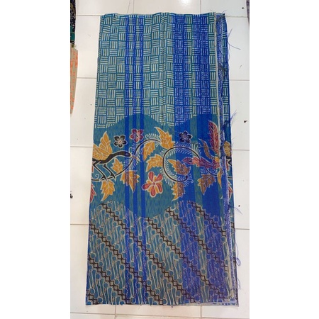 Kain batik solo lurik serat nanas merak gedek