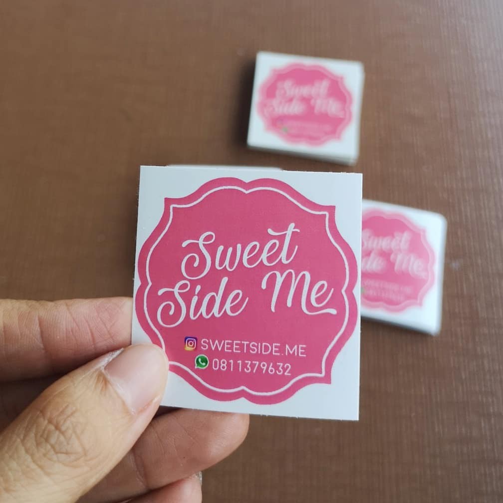 

Stiker makanan & Minuman Custom