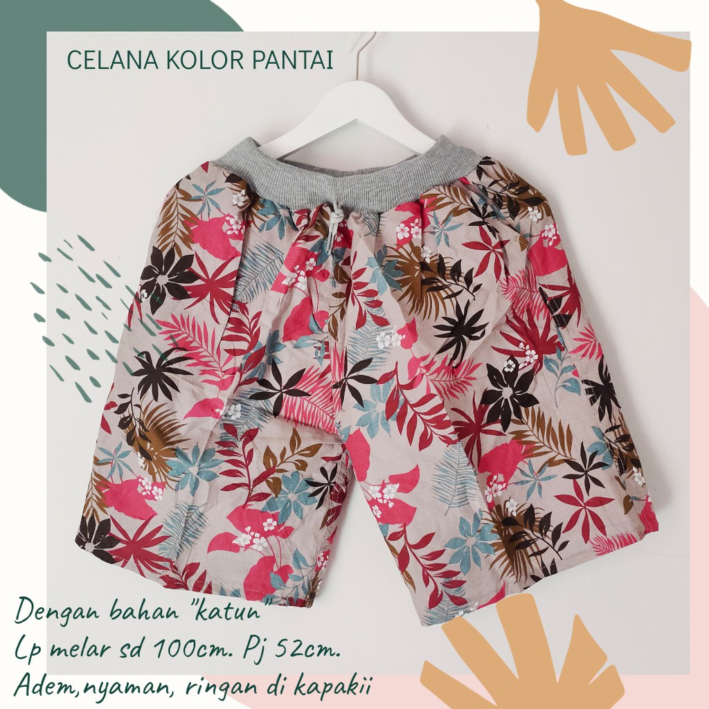 CELANA PENDEK PRIA WANITA CELANA KOLOR PANTAI Niam CELANA PENDEK PRIA WANITA CELANA KOLOR PANTAI Niam