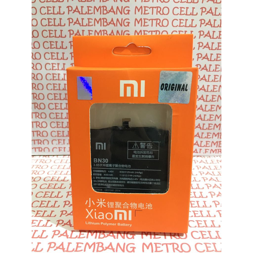 Baterai Batre xiaomi Redmi 4A BN30 Original