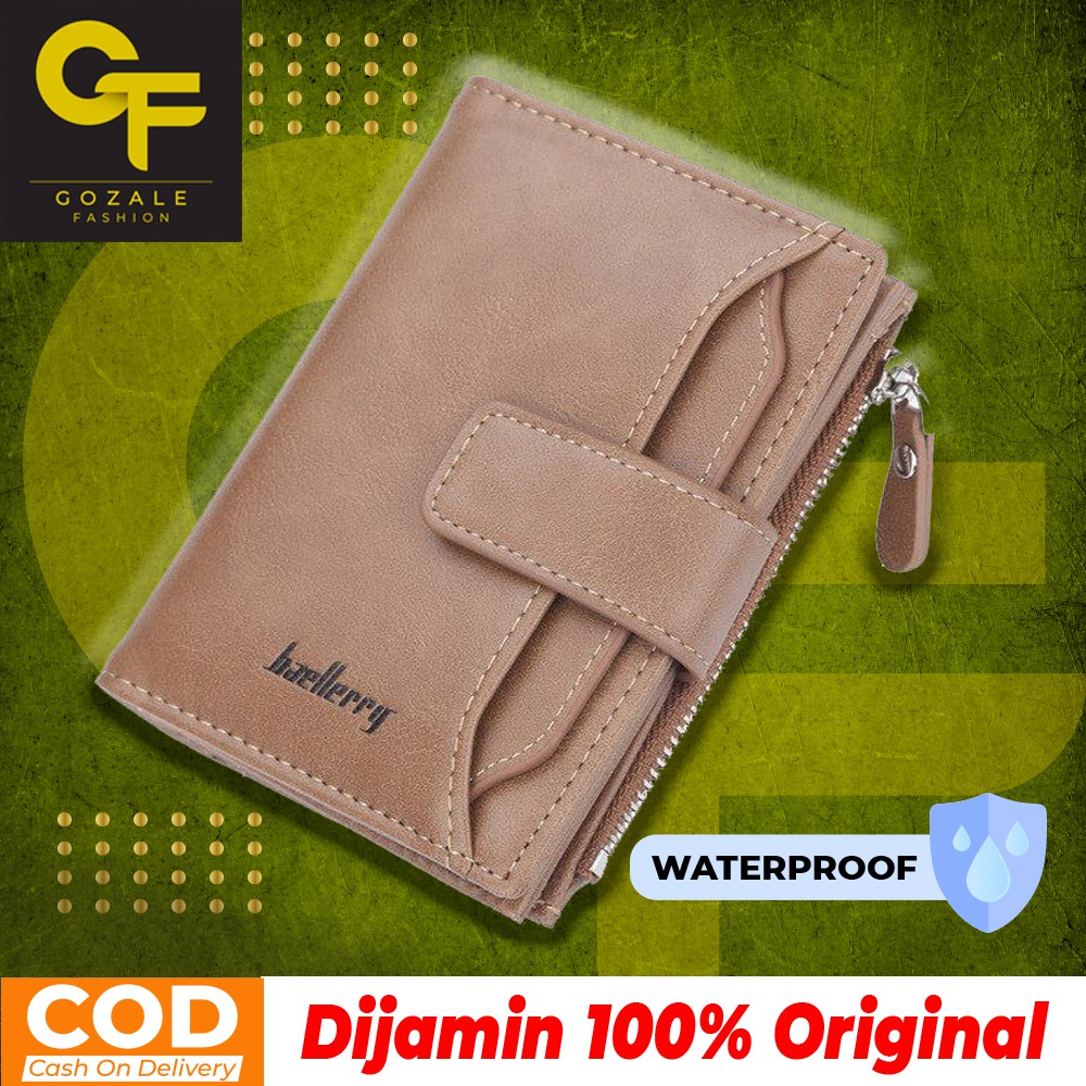 BAELLERRY D3218 Dompet Pria Import Original Dompet Lipat Pria Premium Murah - Gozale Fashion