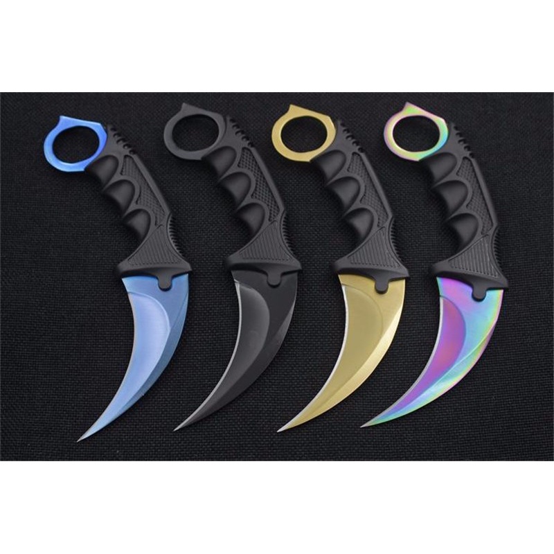 (MAINANKYU)  of KNIFEZER Vastar Pisau Karambit CS GO Collector Knife - H10