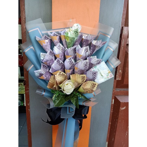 buket uang/ bouquet / buket uang dan bunga