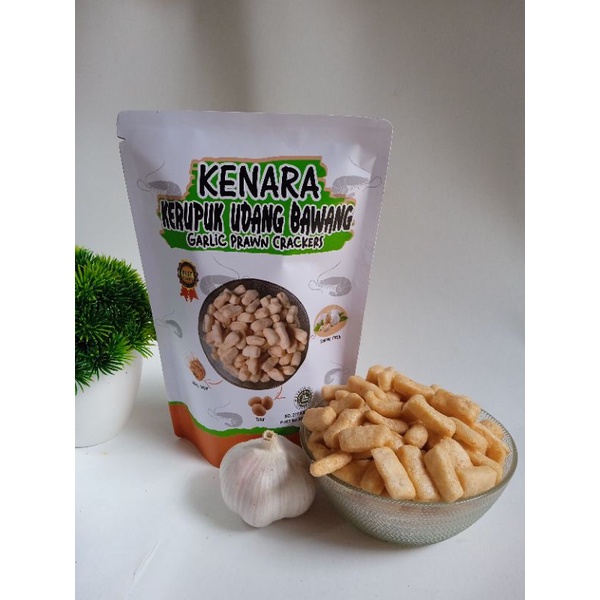 

kerupuk udang bawang putih kenara berat 250 g