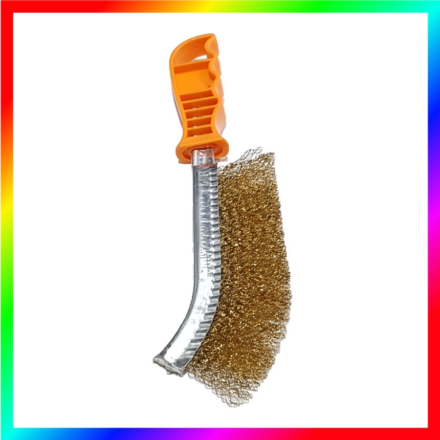 SIKAT KAWAT GOLOK KUNINGAN UNTUK MESIN LAS LAS LISTRIK