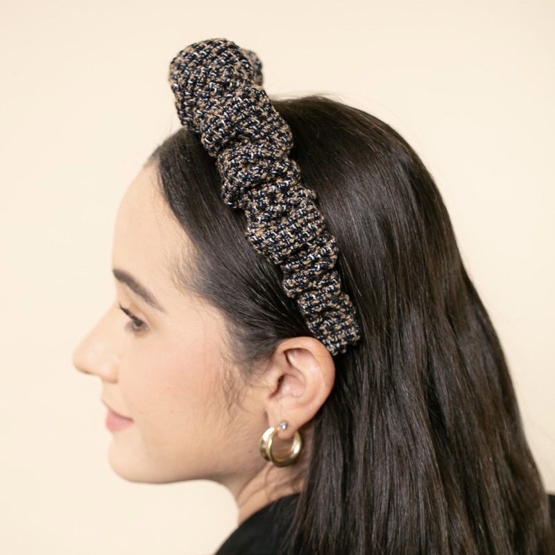 Papipu studio - Bando scrunchies Tweed