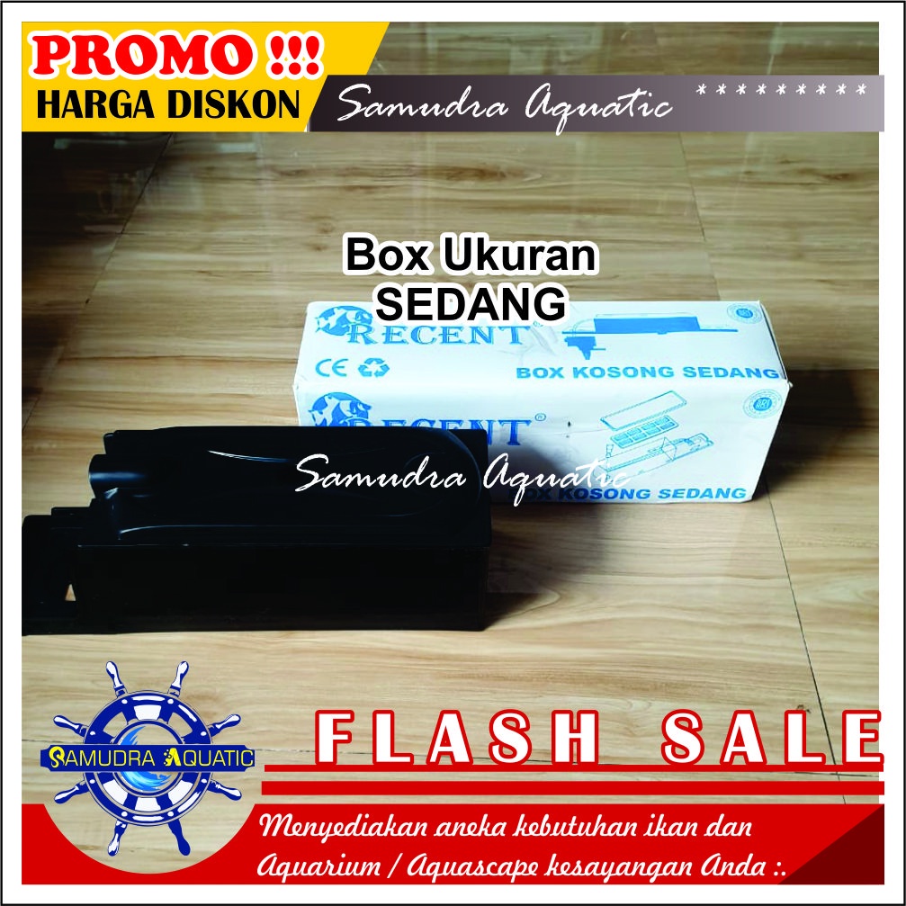 Kotak Box Filter Aquarium (SEDANG) Aquascape, Box Kosong Filter Aquarium Aquascape