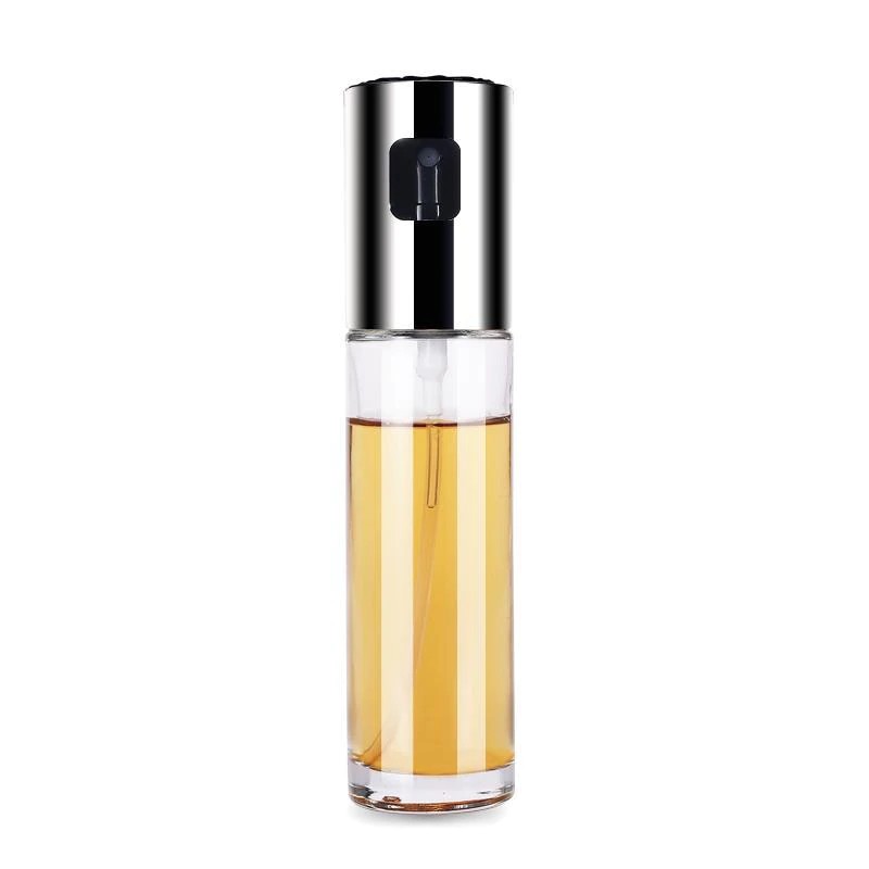 Food Oil Power Sprayer Bottle Baking Olive Oil Sprayer BBQ Pump Glass Oil Pot Leak-proof Oil