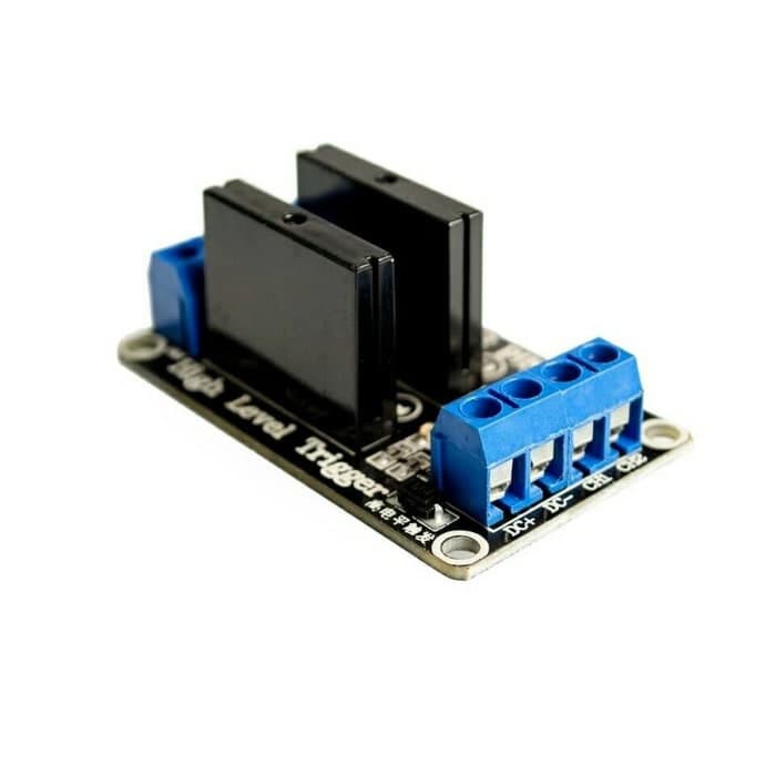 SSR Solid State Relay Module 2 Channel 5V DC High Level For Arduino